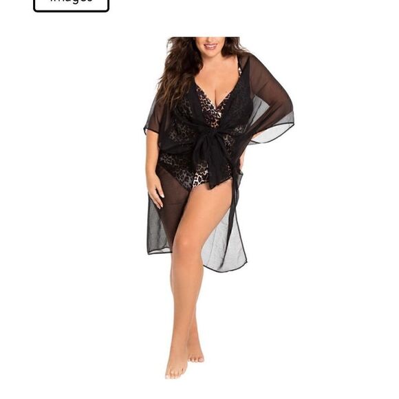 Cyn & Luca Women's Swimsuit Kimono - Picture 2 of 2